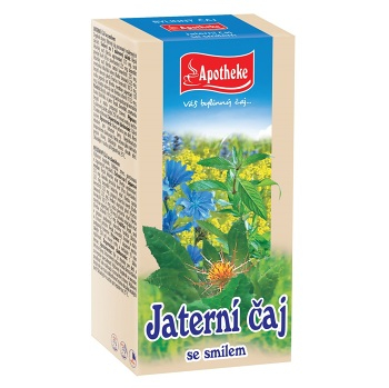 APOTHEKE Jaterní čaj 20 sáčků (Bylinné čaje) - Bylinné