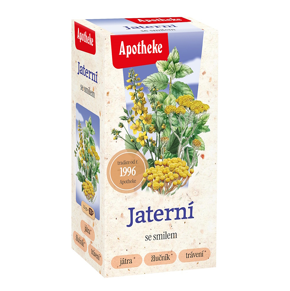 Apotheke Jaterní čaj se smílem 20x1.5g