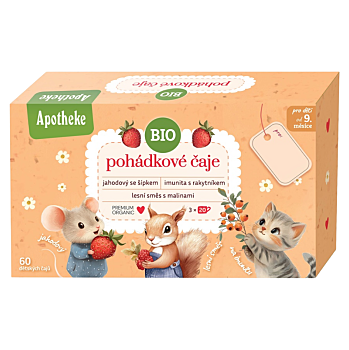 APOTHEKE Kolekce čaje pohádkové BIO 60 sáčků (Bylinné čaje pro děti)