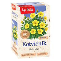 APOTHEKE Kotvičník zemní nať sypaný čaj 75 g