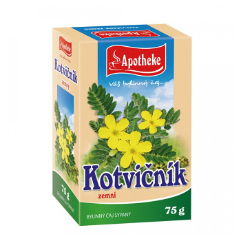 APOTHEKE Kotvičník zemní nať sypaný čaj 75 g (Bylinné čaje) - Bylinné, Jednodruhové