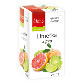 APOTHEKE Limetka a grep 20 sáčků
