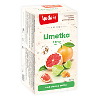 APOTHEKE Limetka a grep 20 sáčků