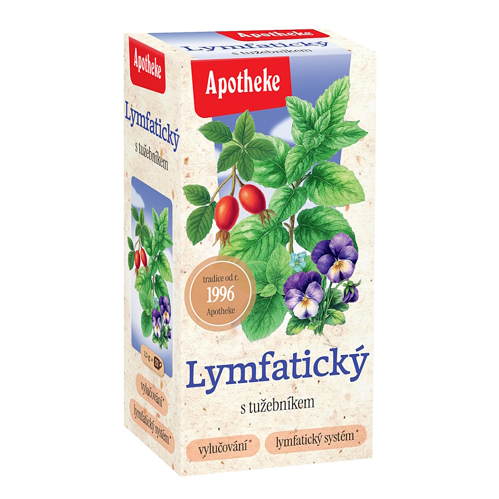 Apotheke Lymfatický s tužebníkem čaj 20x1.5g