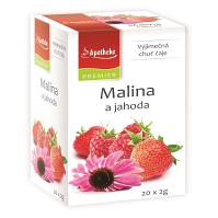 APOTHEKE Malina + jahoda s echinaceou 20 sáčků