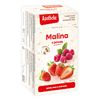APOTHEKE Malina + jahoda s echinaceou 20 sáčků