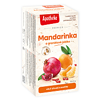 APOTHEKE Mandarinka + granátové jablko čaj 20x2 g