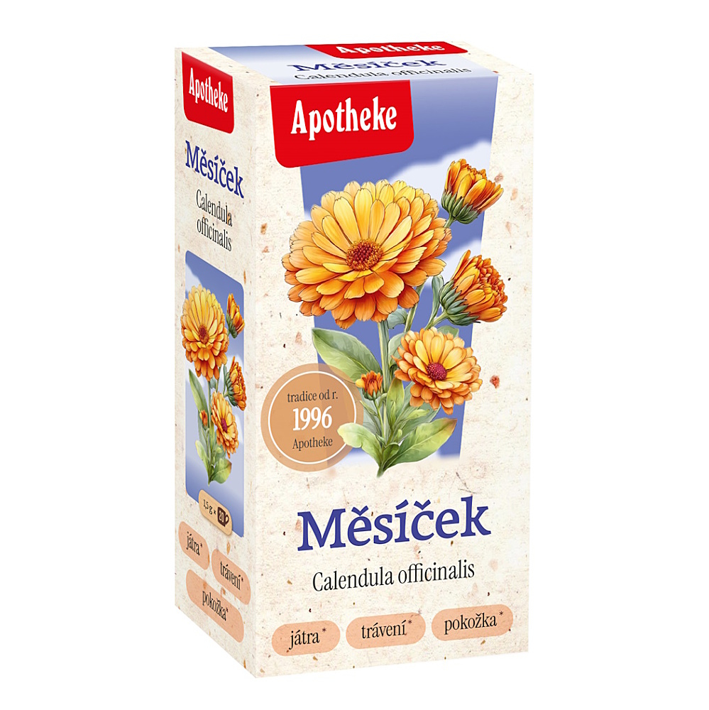 Apotheke Měsíček lékařský čaj 20x1.5g koupíte na Lekarna.cz