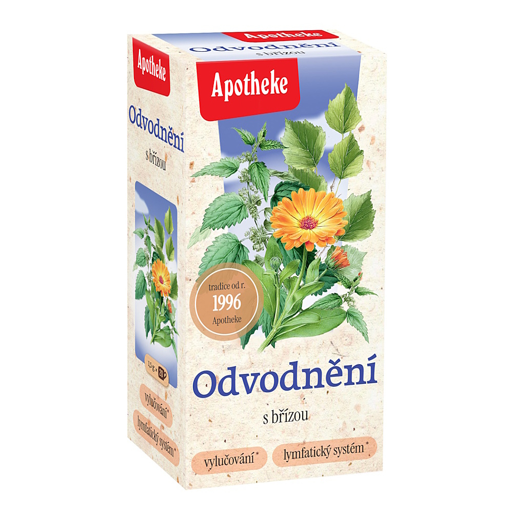 Apotheke Na odvodnění čaj 20x1.5g koupíte na Lekarna.cz