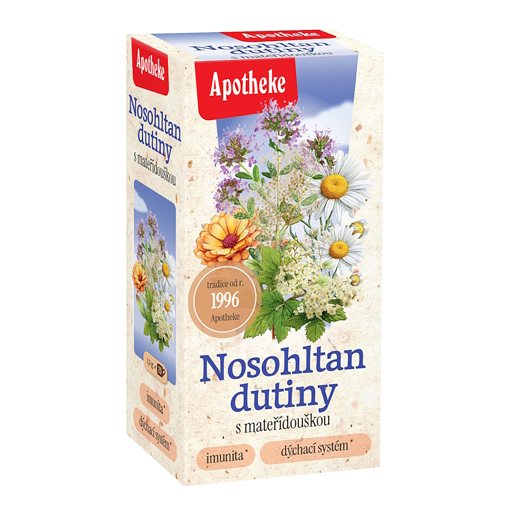 Apotheke Nosohltan a dutiny čaj 20x1.5g koupíte na Lekarna.cz