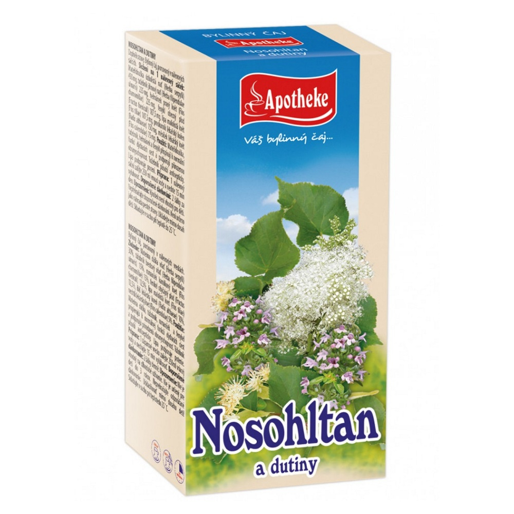 E-shop APOTHEKE Nosohltan a dutiny čaj 20x 1,5 g sáčků