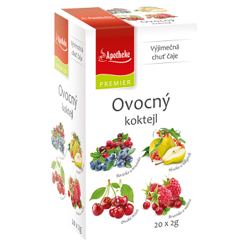 APOTHEKE Ovocný koktejl  4v1 20x2 g (Ovocné čaje)