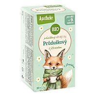 APOTHEKE Pohádkový čaj průduškový s jitrocelem BIO 20 sáčků
