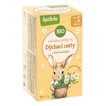 APOTHEKE Pohádkový dětský čaj dýchací cesty BIO 20 sáčků (Bylinné čaje pro děti)