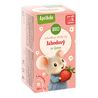 APOTHEKE Pohádkový dětský čaj jahodový BIO 20 sáčků
