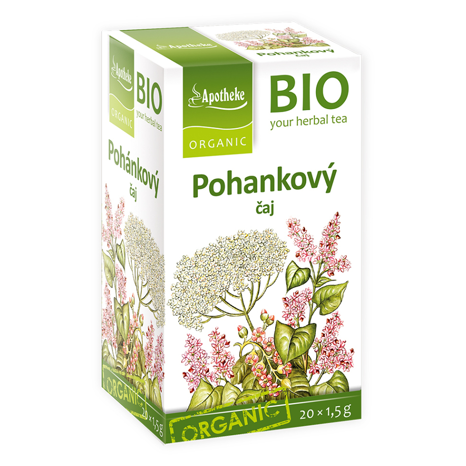 APOTHEKE Pohankový čaj 20 sáčků BIO