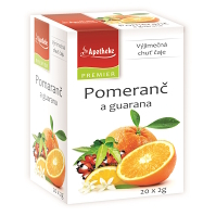 APOTHEKE Pomeranč a guarana 20x2 g