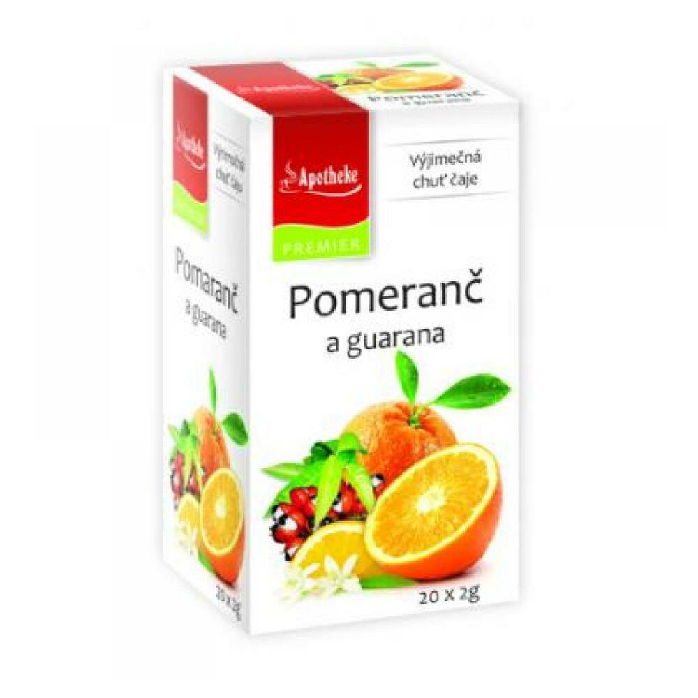 E-shop APOTHEKE Pomeranč a guarana 20x2 g