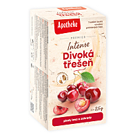 APOTHEKE Premier intense divoká třešeň čaj 20 sáčků