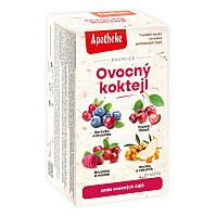 APOTHEKE Premier ovocný koktejl směs čajů 20 sáčků