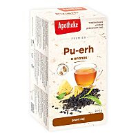 APOTHEKE Premier Pu-erh a ananas čaj 20 sáčků
