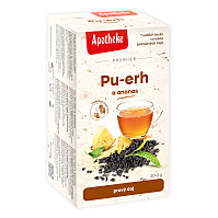 APOTHEKE Premier Pu-erh a ananas čaj 20 sáčků