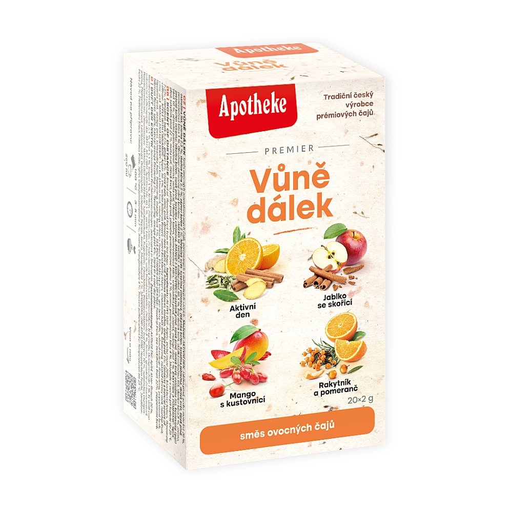 Apotheke Premier Vůně dálek ovocné čaje 20x2g