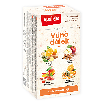 APOTHEKE Premier vůně dálek ovocné čaje 20 sáčků (Ovocné čaje)