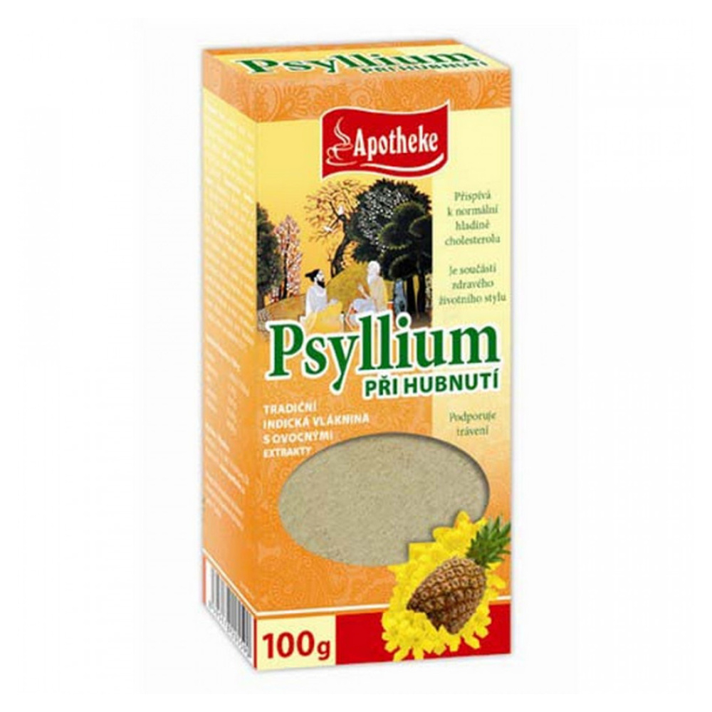 Levně APOTHEKE Psyllium při hubnutí s ananasem 100 g