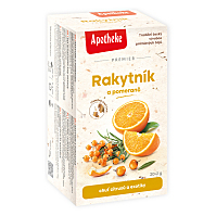 APOTHEKE Rakytník a pomeranč 20x2g