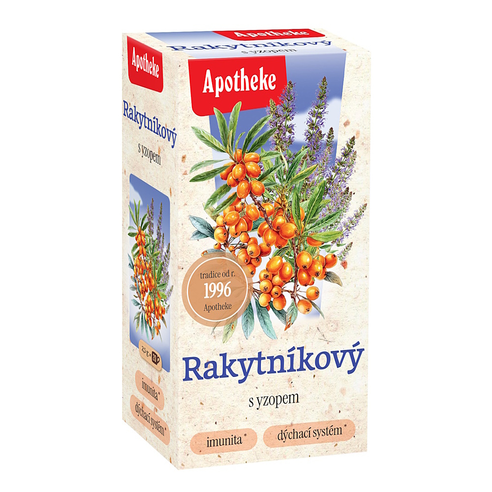 Apotheke Rakytníkový čaj 20x2.5g koupíte na Lekarna.cz
