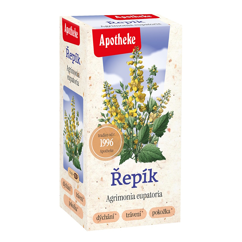 Apotheke Řepík lékařský čaj 20x1.5g koupíte na Lekarna.cz