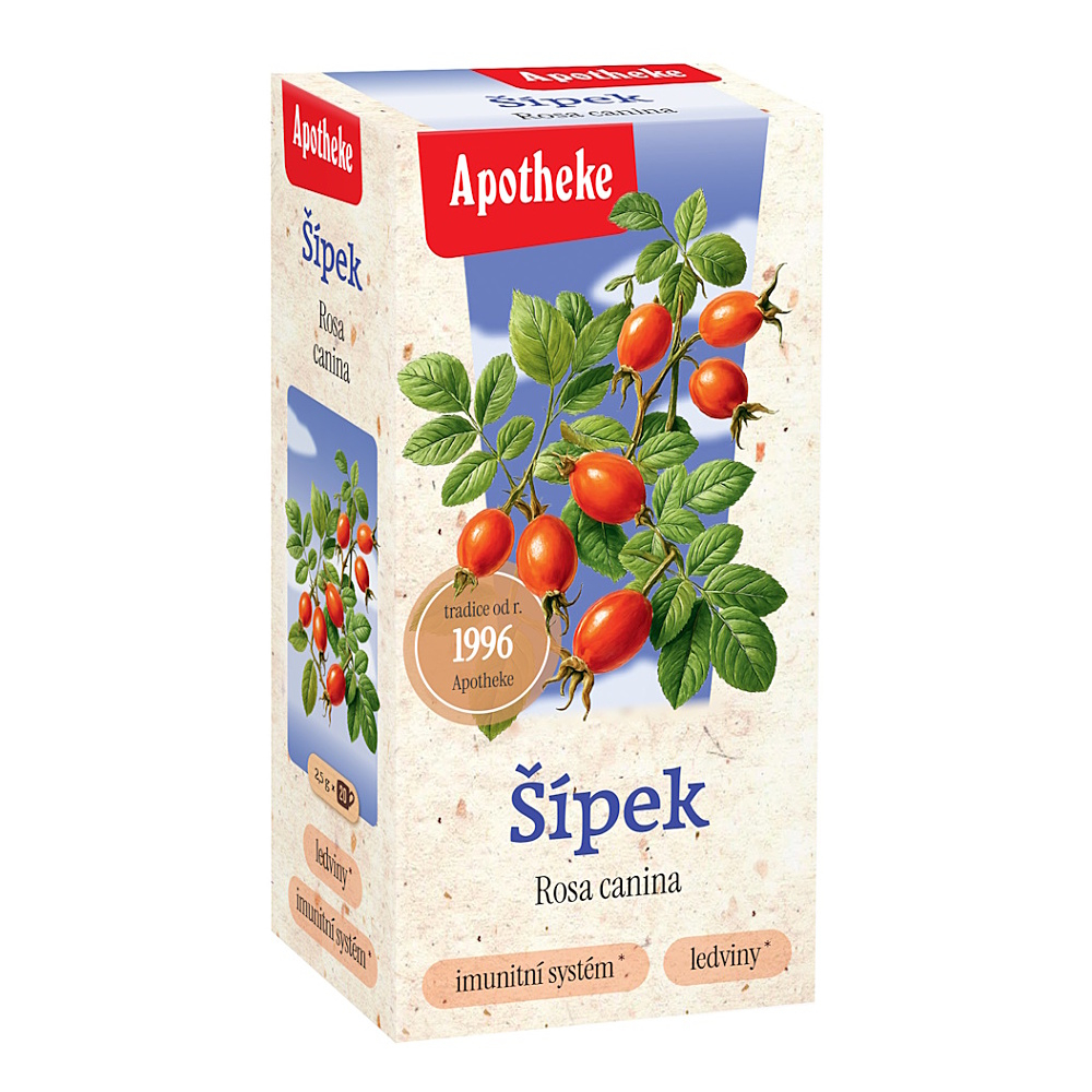 Apotheke Šípek plod čaj 20x2.5g