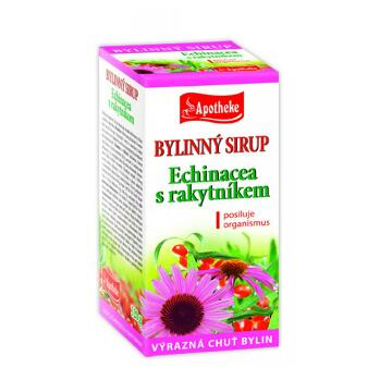 APOTHEKE Bylinný sirup echinacea s rakytníkem 320 g