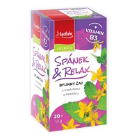 APOTHEKE Spánek a relax bylinný čaj + vitamin B3 20 sáčků