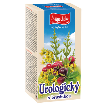 APOTHEKE Urologický čaj s brusinkou 20x 1,5 g sáčků (Bylinné čaje) - Urologický, Bylinné