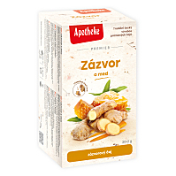 APOTHEKE Zázvor a med čaj 20 sáčků