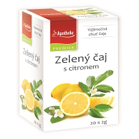 APOTHEKE Zelený čaj s citronem 20 sáčků