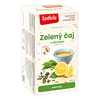 APOTHEKE Zelený čaj s citronem 20 sáčků