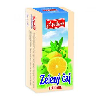 Apotheke Zelený čaj s citronem 20x1.5 g nálevové sáčky