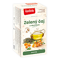APOTHEKE Zelený čaj s rakytníkem 20 sáčků
