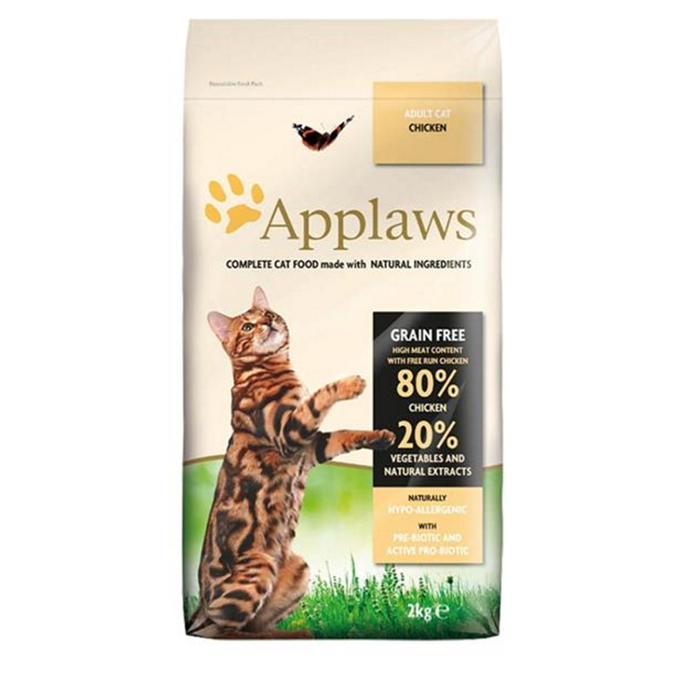 Levně APPLAWS Adult cat chicken granule pro kočky 1 ks, Hmotnost balení: 2 kg