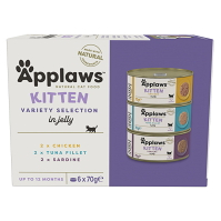 APPLAWS Kitten MultiPack konzervy pro koťata 6x70 g