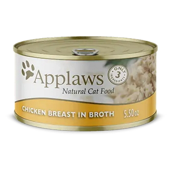APPLAWS kuřecí prsa konzerva pro kočky 156 g