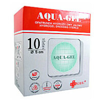 Aqua gel hydrogelový obvaz ster.pr.50mm/10ks