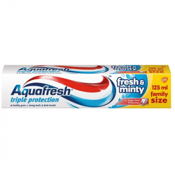 Aquafresh Fresh N Minty Zubni Pasta 125ml Lekarna Cz