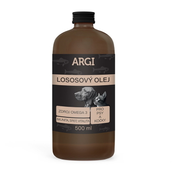 ARGI Lososový olej pro psy 500 ml