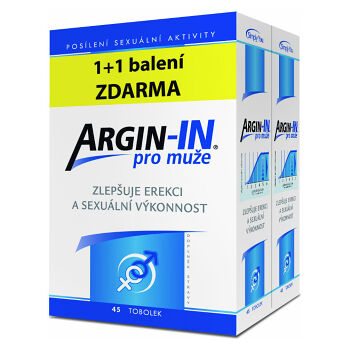 ARGIN-IN pro muže 45 tobolek 1+1 balení ZDARMA
