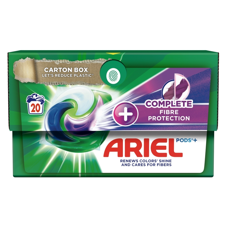 ARIEL All-in-1 + Complete Fiber Protection Kapsle na praní 20 PD