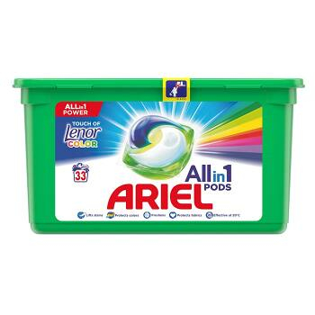 ARIEL Allin1 kapsle Touch of Lenor Fresh 33 PD